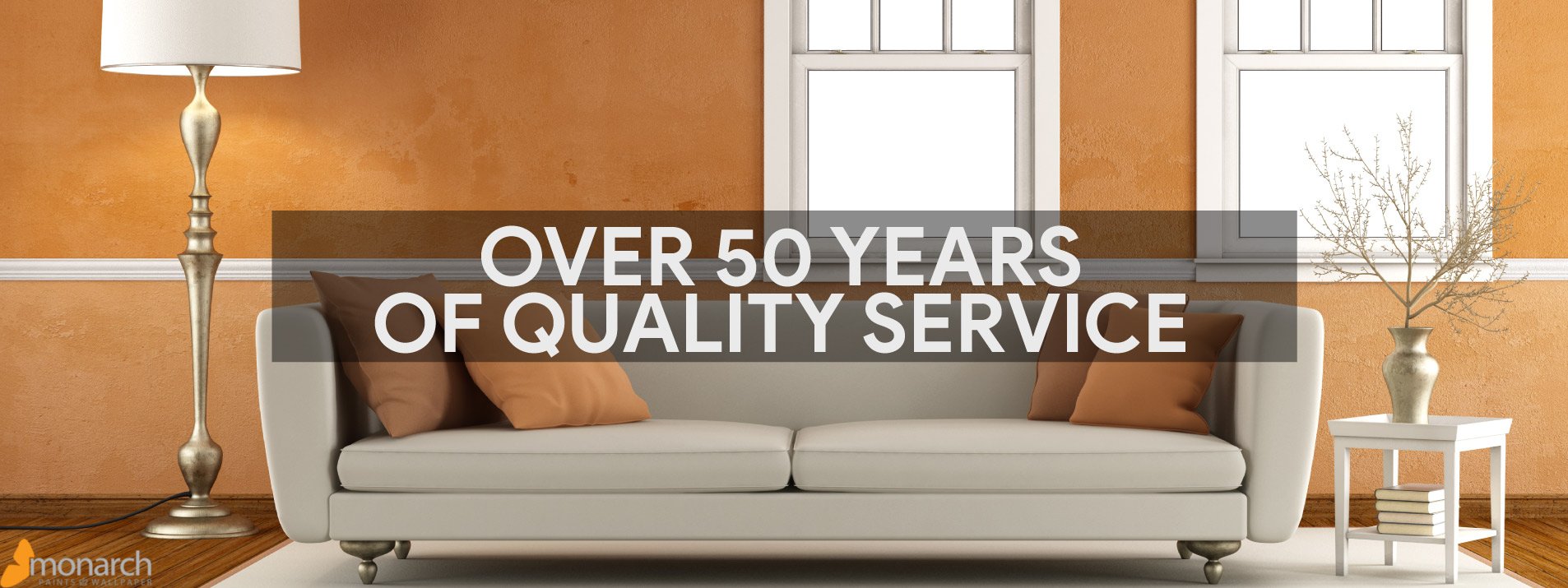 Banner: We have over 50 years of quality experience